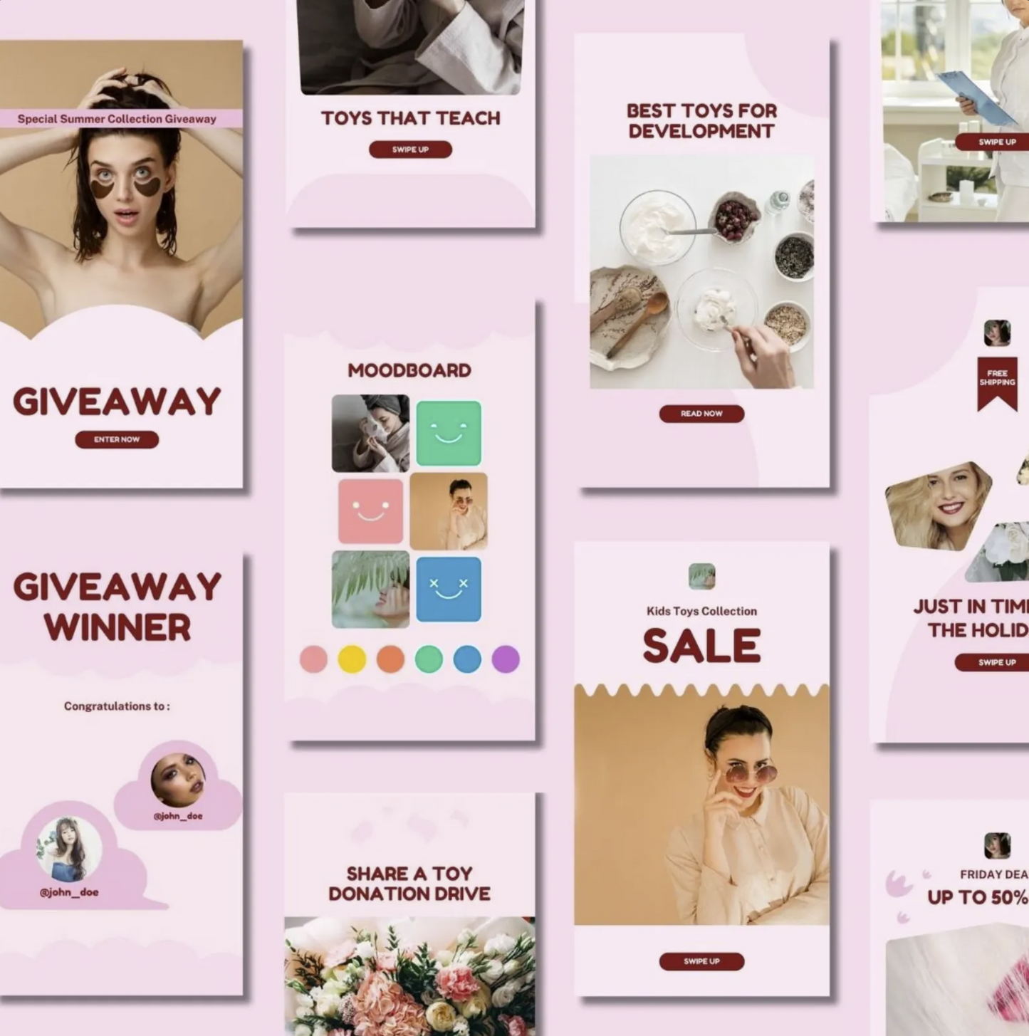 3500+ Canva Social Media Templates | Instagram, Facebook, Pinterest & Business Marketing